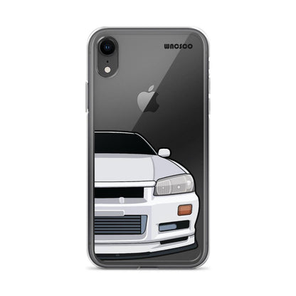 White R34 Phone Case