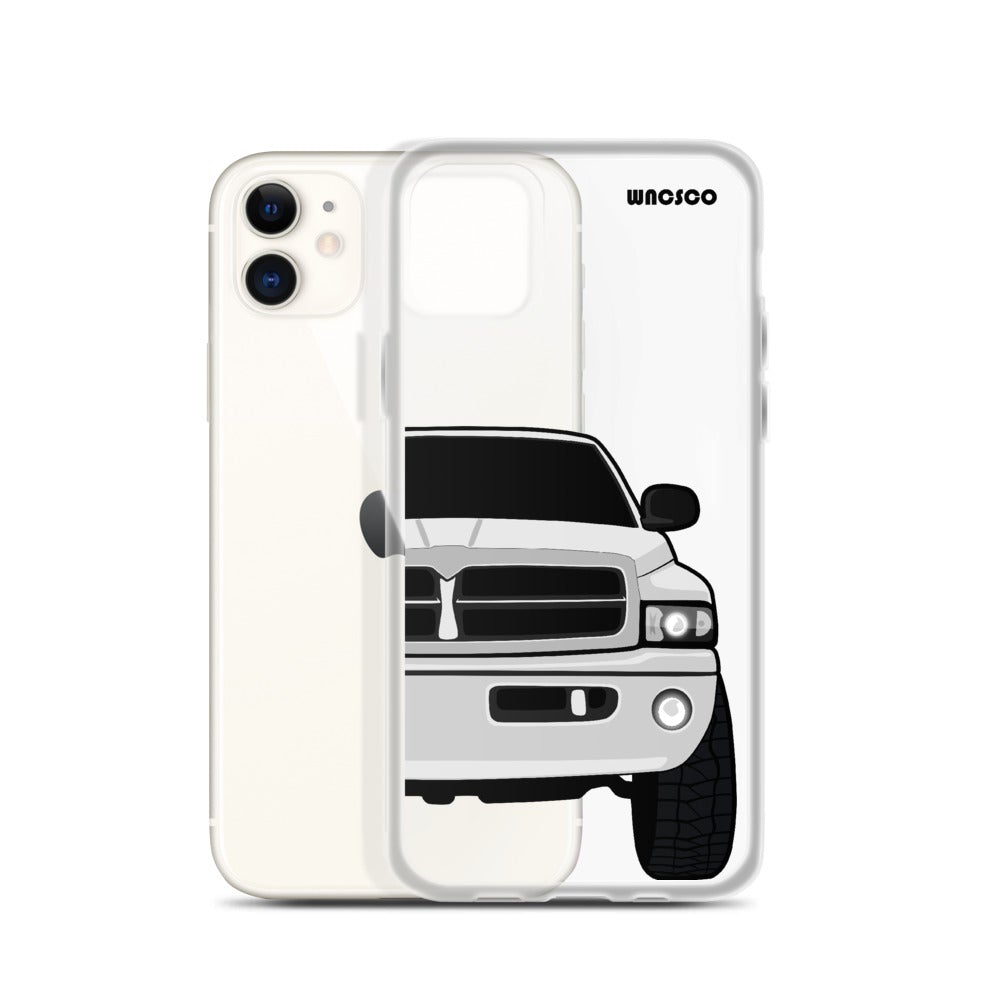 White BR/BE Phone Case