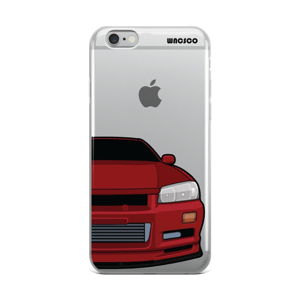 Red R34 Phone Case