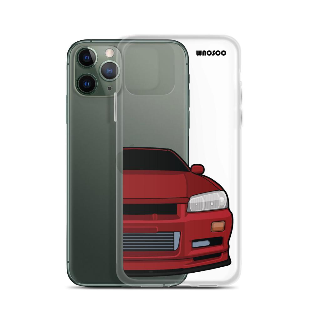 Red R34 Phone Case