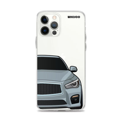 Silver V37 Phone Case