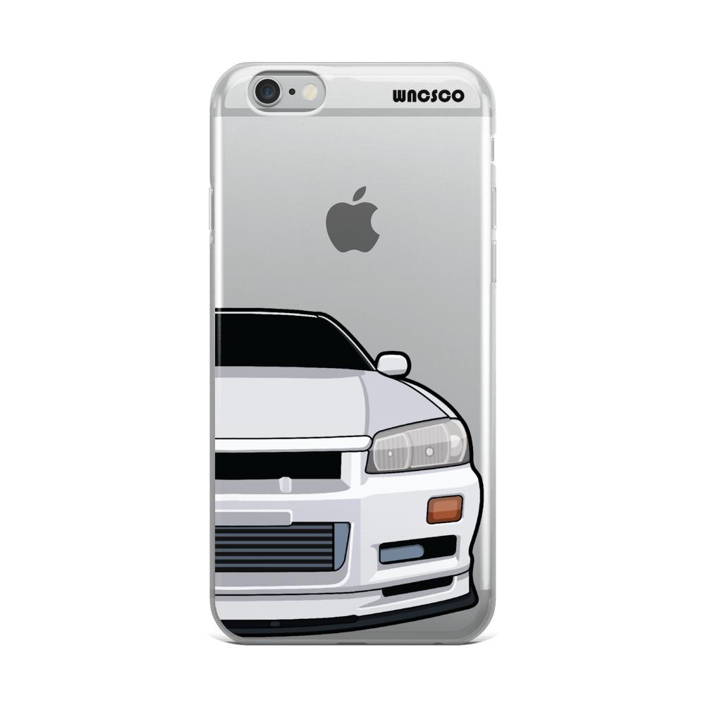 White R34 Phone Case