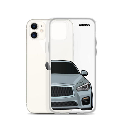 Silver V37 Phone Case