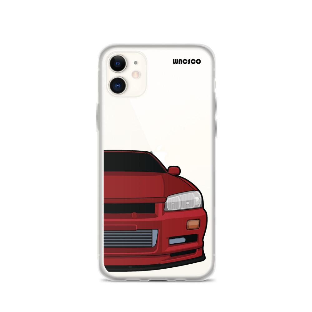 Red R34 Phone Case