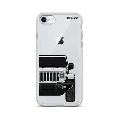 White JL Phone Case