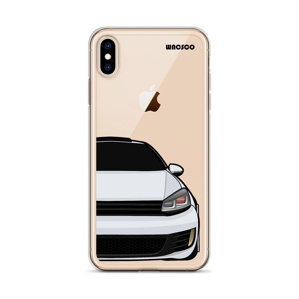 White MK6 Phone Case