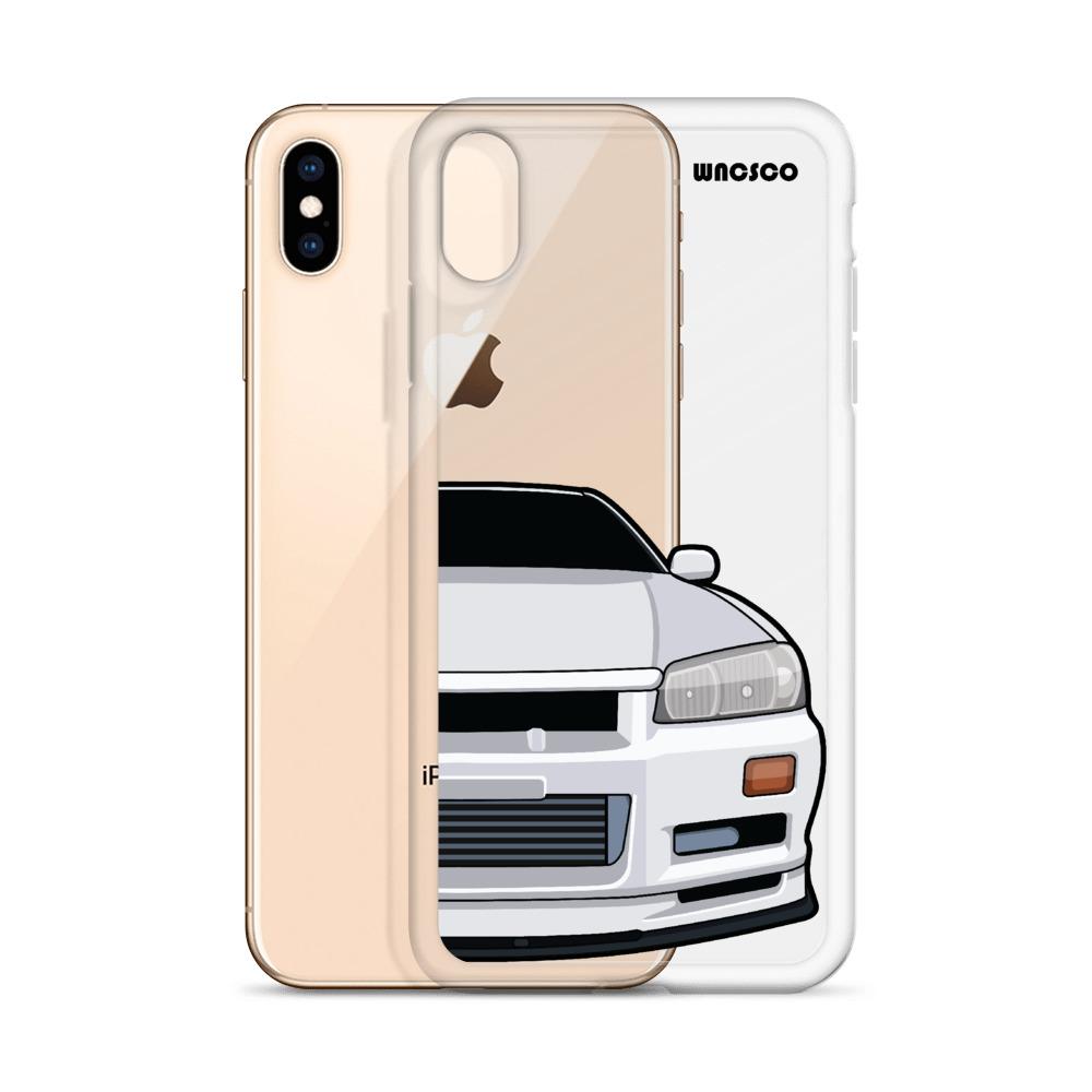 White R34 Phone Case