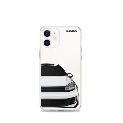 White MK6 Phone Case