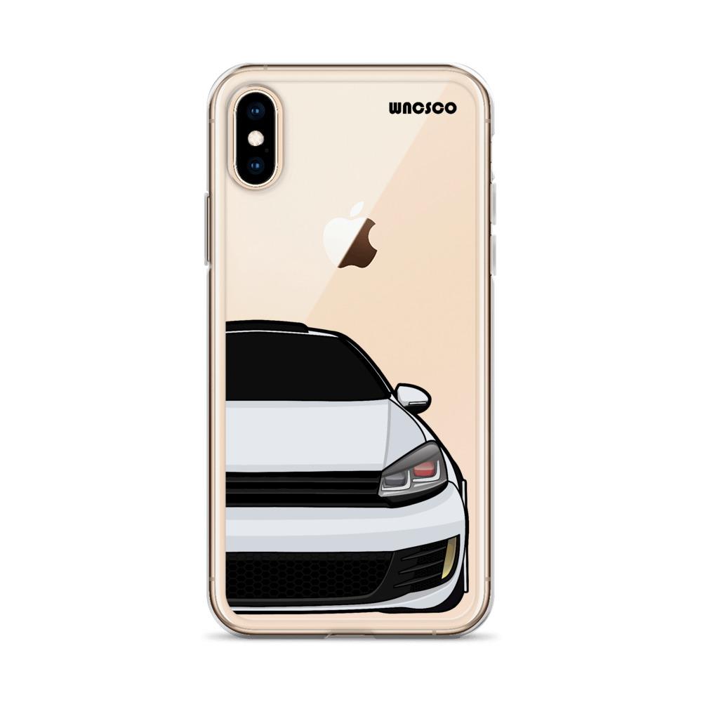 White MK6 Phone Case