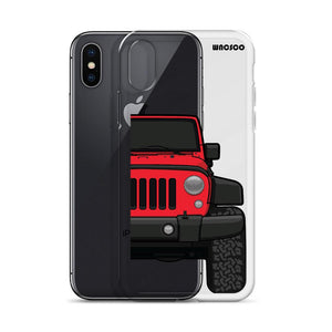 Firecracker Red JK Phone Case