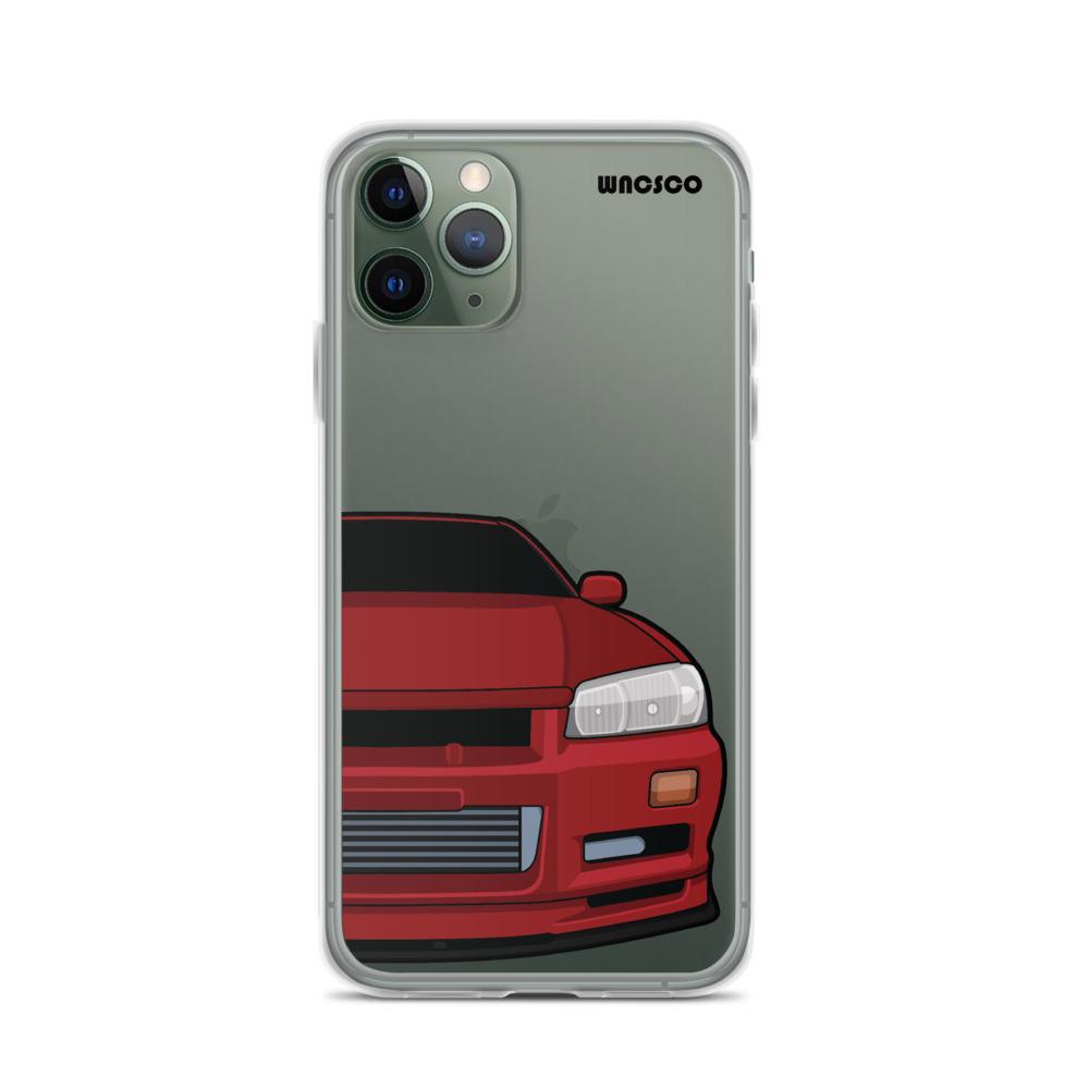 Red R34 Phone Case