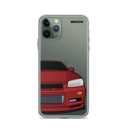 Red R34 Phone Case