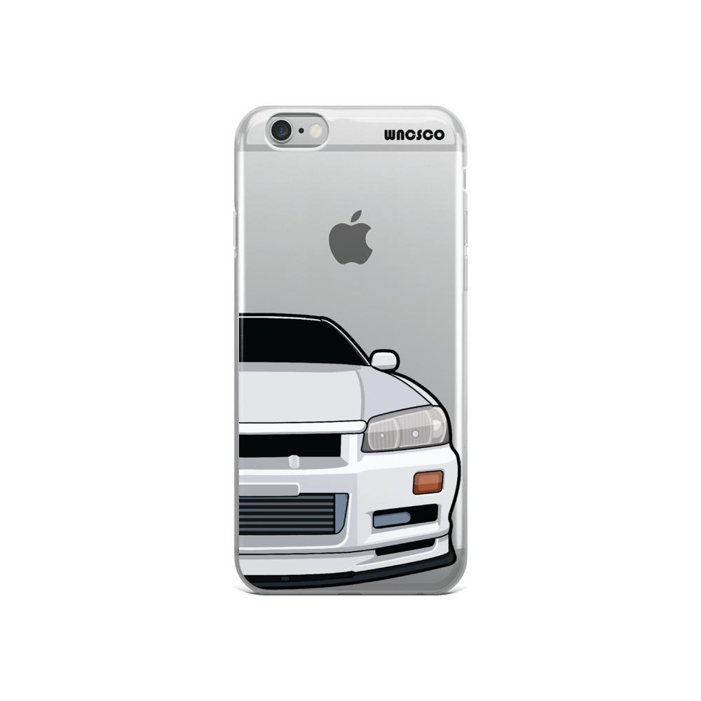 White R34 Phone Case