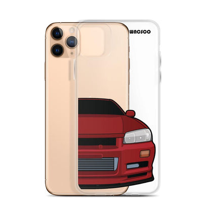 Red R34 Phone Case