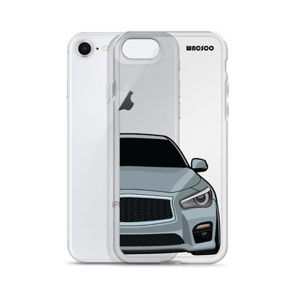 Silver V37 Phone Case