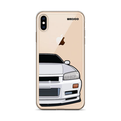 White R34 Phone Case