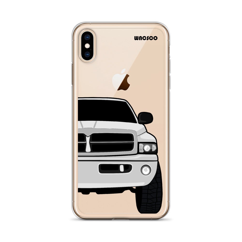 White BR/BE Phone Case