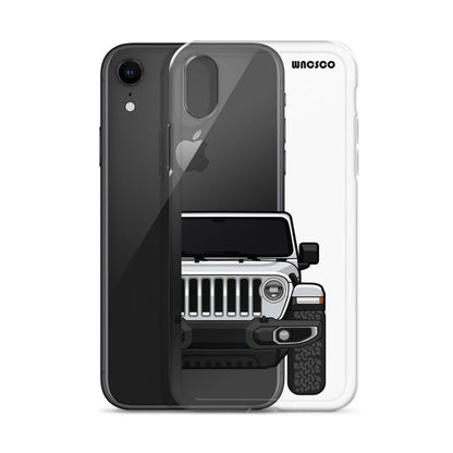 White JL Phone Case