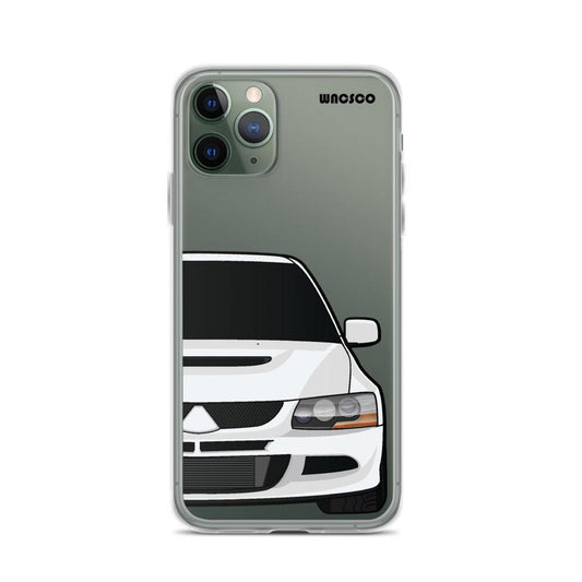 White Evo 8 Phone Case