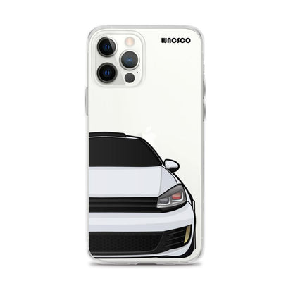 White MK6 Phone Case