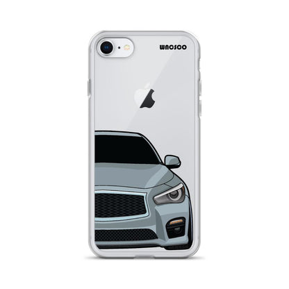 Silver V37 Phone Case