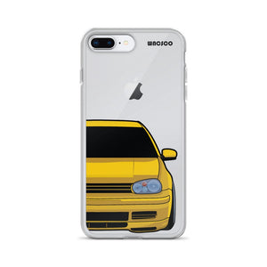 黄色 MK4 iPhone 手机壳