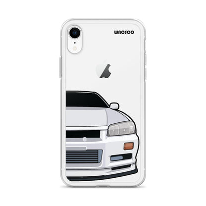 White R34 Phone Case