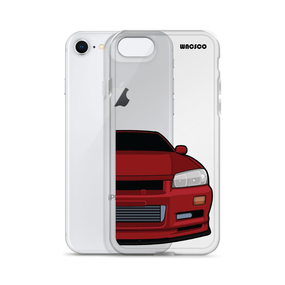 Red R34 Phone Case