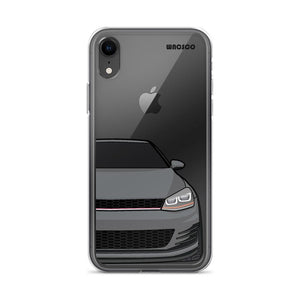 灰色 MK7 iPhone 手机壳