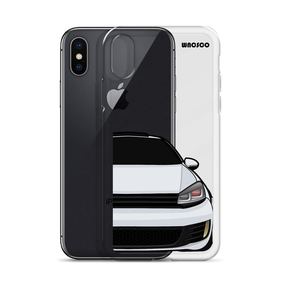 White MK6 Phone Case