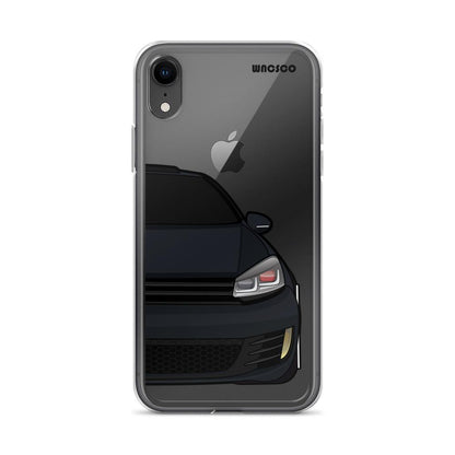 Carbon Steel MK6 iPhone 12 Pro Max Case (clearance)