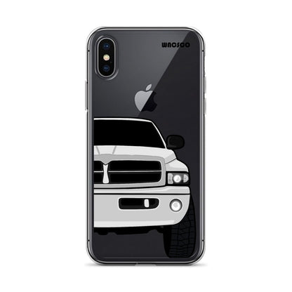 White BR/BE Phone Case