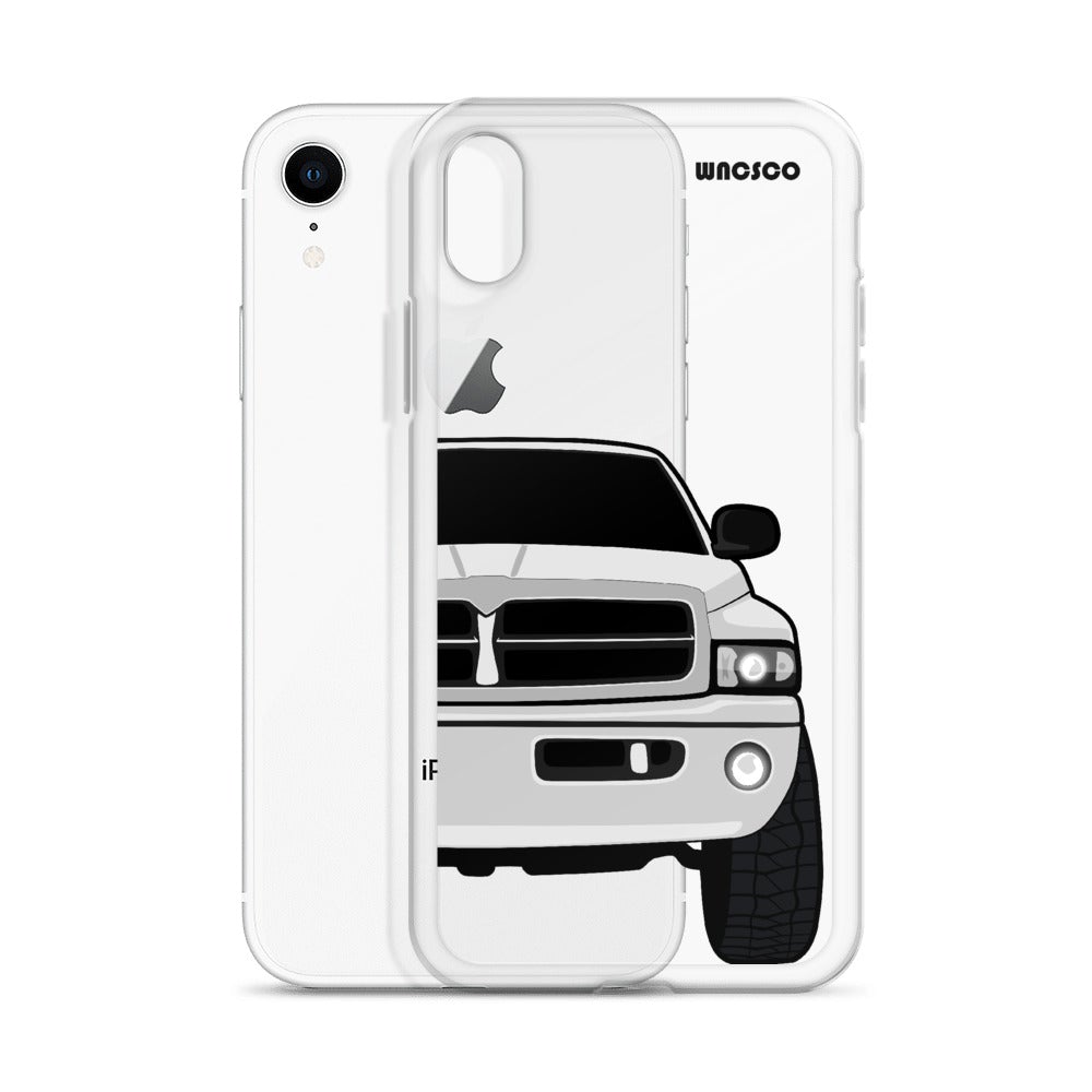 White BR/BE Phone Case