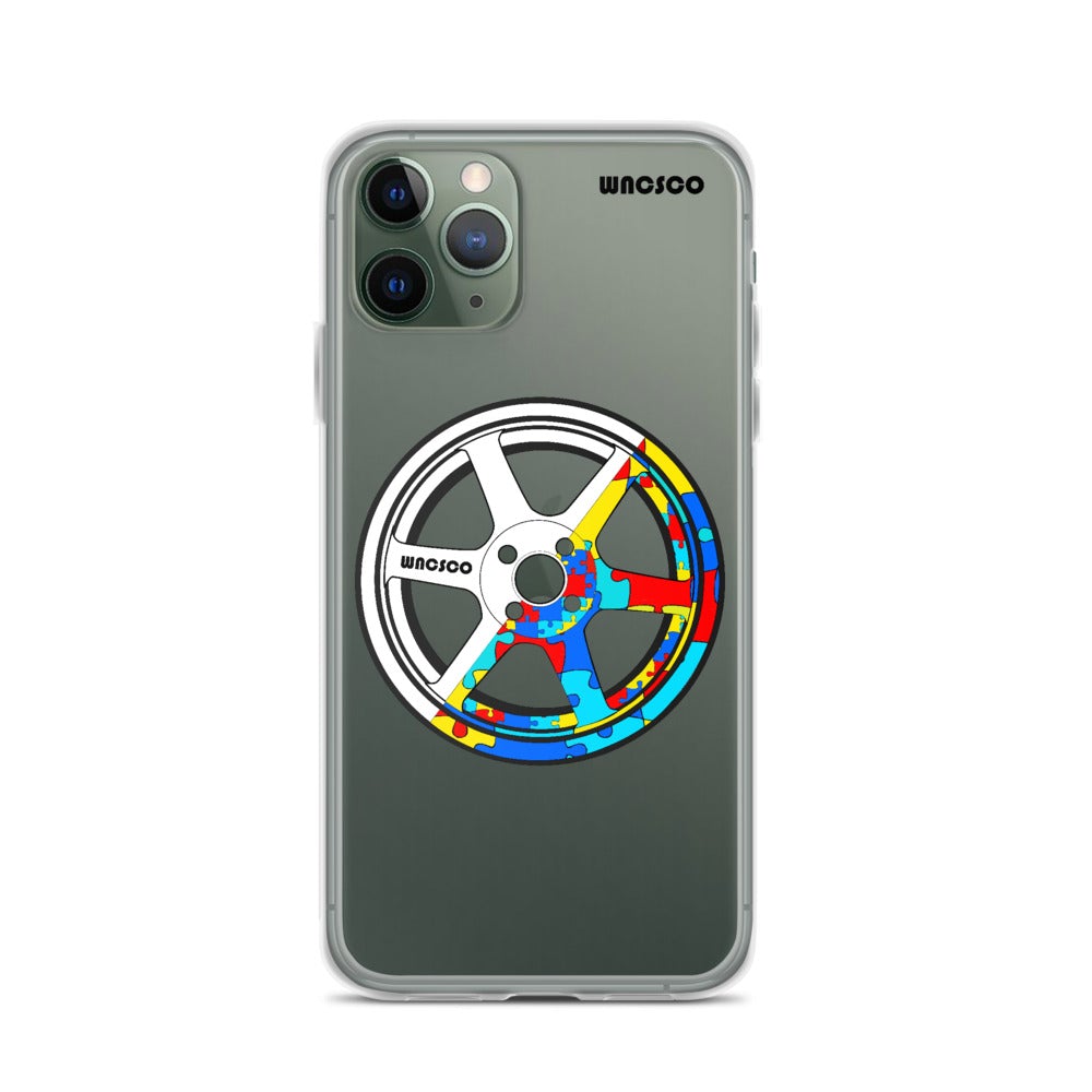 Autism Awareness Wheel Phone Case