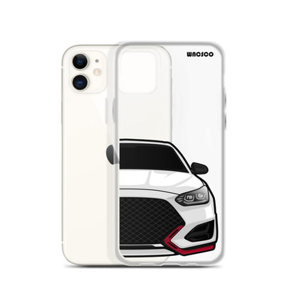 White JS N Phone Case