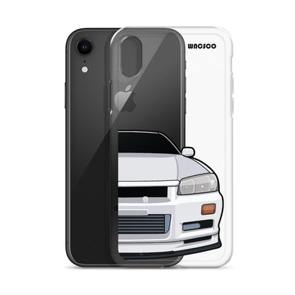 White R34 Phone Case