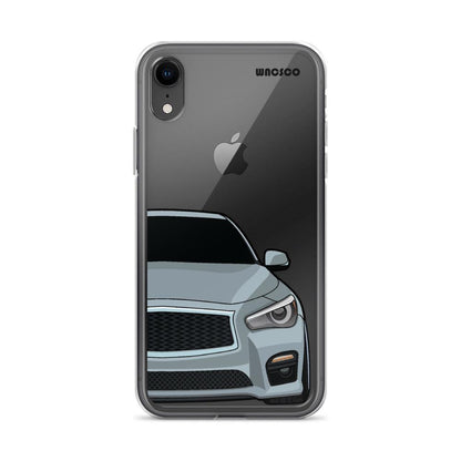 Silver V37 Phone Case