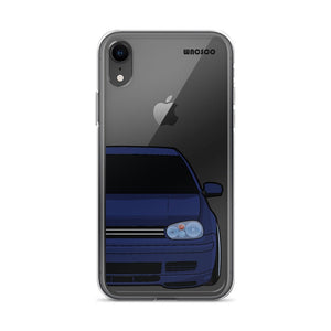 深蓝色 MK4 iPhone 手机壳