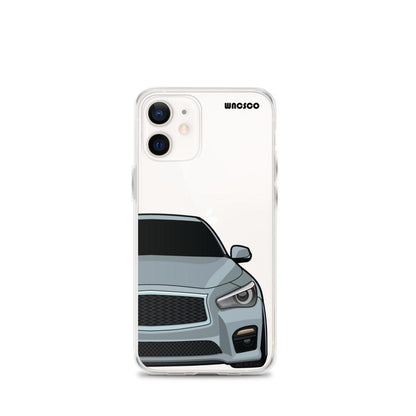 Silver V37 Phone Case