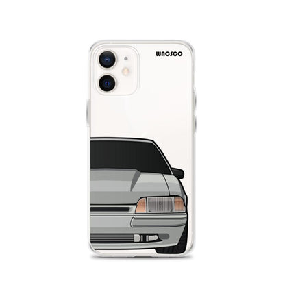 Silver Fox Body Phone Case