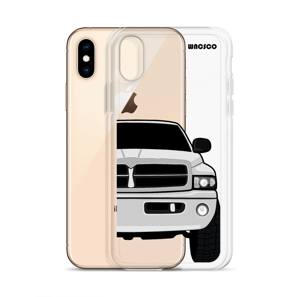 White BR/BE Phone Case