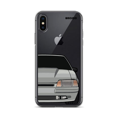 Silver Fox Body Phone Case