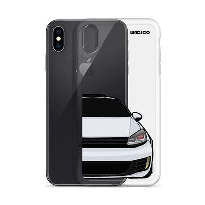 White MK6 Phone Case