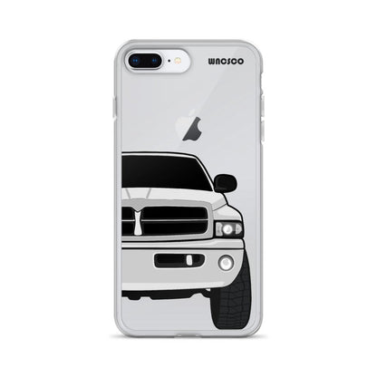 White BR/BE Phone Case