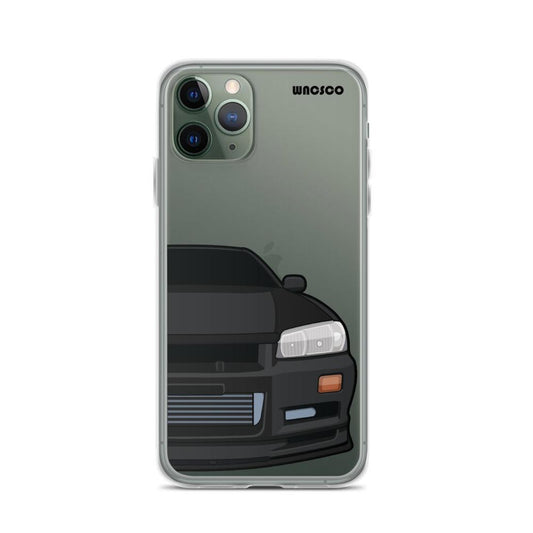 Black R34 Phone Case