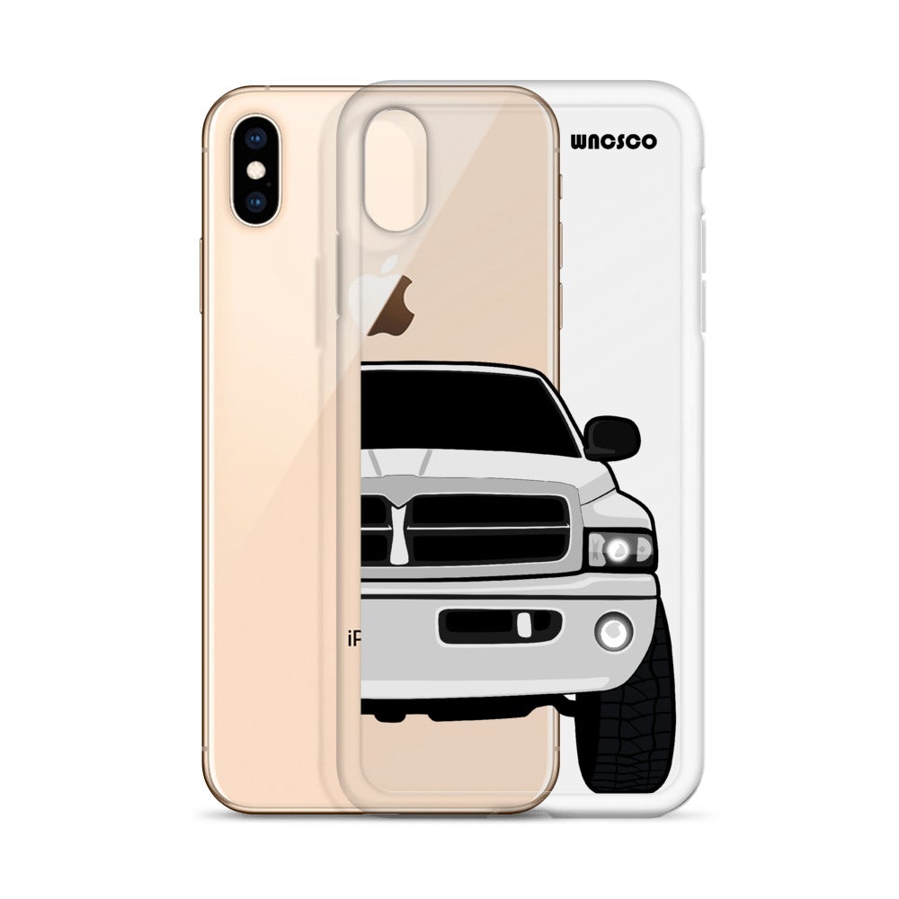 White BR/BE Phone Case