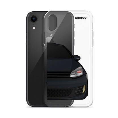 Carbon Steel MK6 iPhone 12 Pro Max Case (clearance)