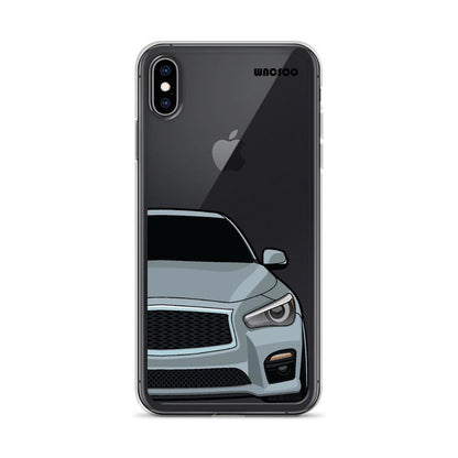 Silver V37 Phone Case