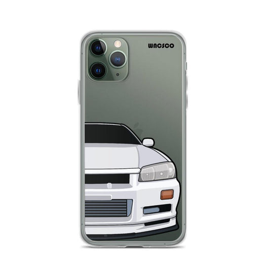 White R34 Phone Case