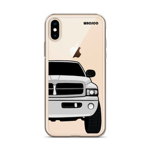 White BR/BE Phone Case